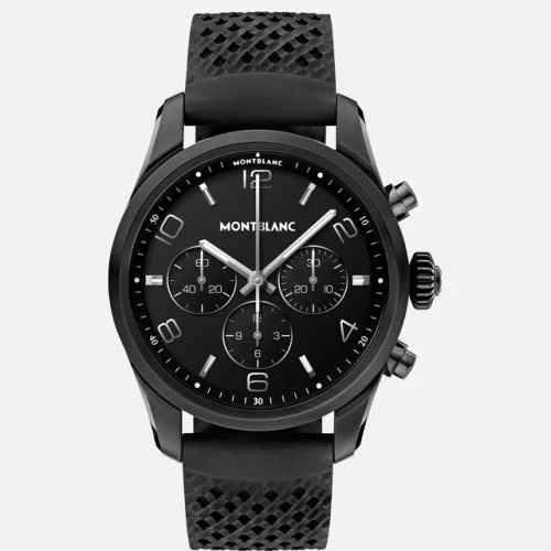Montblanc Summit 2+ (Wifi + LTE Unlocked) Black Rubber Strap Smartwatch