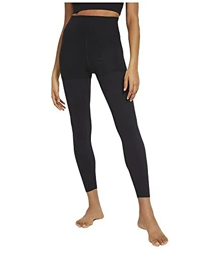 Nike Women's Yoga Luxe Layered Leggings Black Sz XS DA0729-010