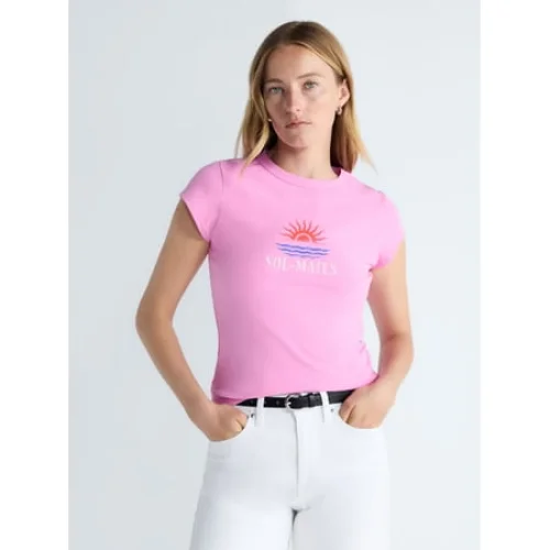 Free Assembly Women's and Women's Plus Cap Sleeve Tee, Sizes XS-4X