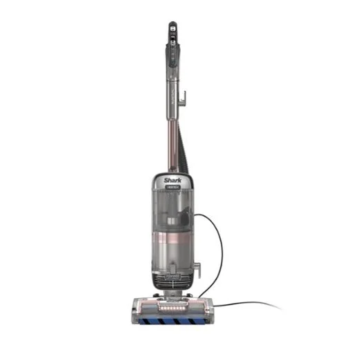 Shark - Vertex DuoClean PowerFin Upright Vacuum with Powered Lift-Away and Self-Cleaning Brushroll - Rose Gold