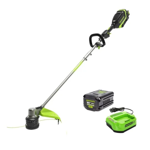 Greenworks 80V 17" String Trimmer w/ 2Ah Battery & 2A Charger (Refurbished)