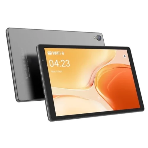 Tablet 10 inch Android Tablets, Android 14 Tablet Quad Core Processor (2+2) 4GB RAM 32GB ROM, 1TB Expandable Tablet Computer, 6000mAh Battery, 1280 * 800 IPS Screen, Bluetooth, WiFi (Gray)