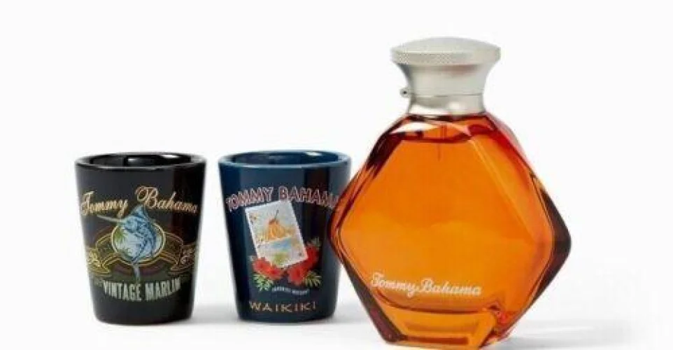 Tommy Bahama for Him Cologne 3.4 oz EDT Spray + Shot Glass Gift Set for Men