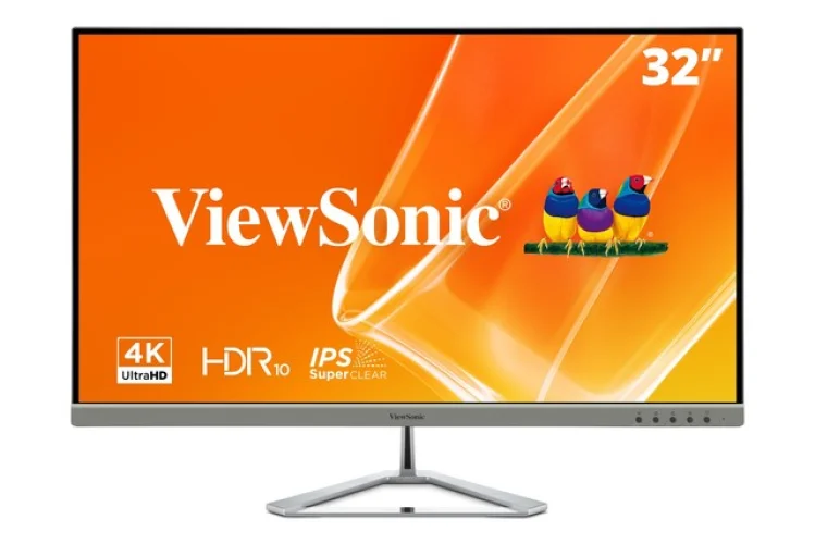 ViewSonic 4K UHD VX3276-4K-MHD 32" Frameless Monitor, HDR10 HDMI, DP (CR)