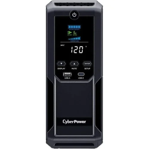 CyberPower CP1500AVRLCD3-R 1500VA/900W Mini Tower UPS - Certified Refurbished