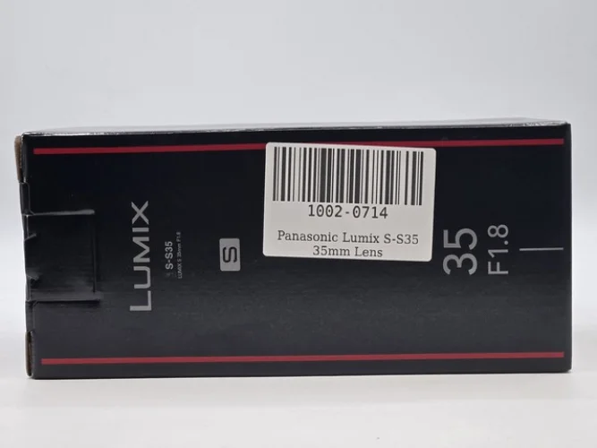 NEW Panasonic Lumix S-S35 35mm Lens F 1.8 - SHIPS FREE