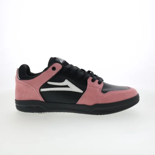 Lakai Telford Low Mens Pink Suede Lace Up Skate Inspired Sneakers Shoes