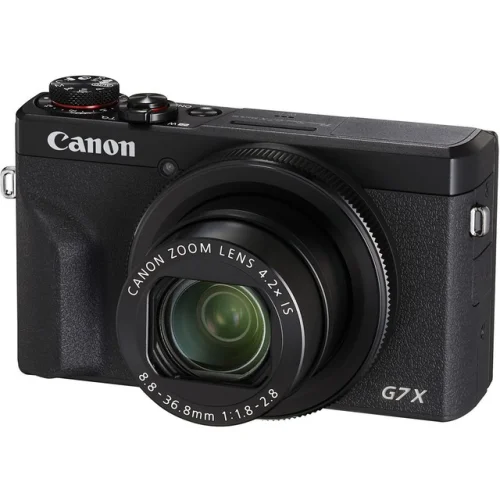 Canon PowerShot G7 X Mark III Digital Camera 4K Video Black