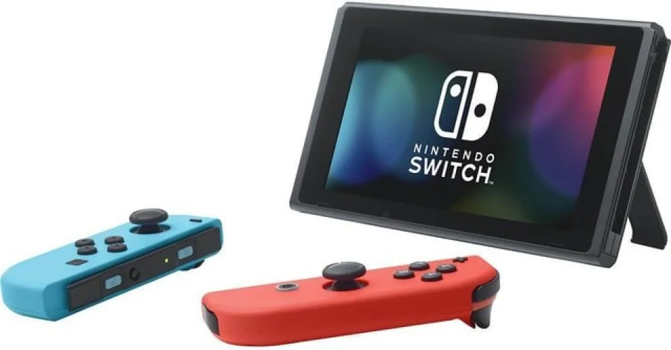 Nintendo Switch - HAC-001 - 32GB - Red & Blue Joy Con (Very Good)