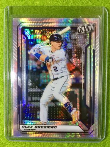 ALEX BREGMAN PRIZM CARD JERSEY #2 ASTROS SP /99 REFRACTOR  2019 National VIP SSP