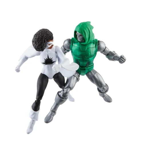Hasbro Marvel Legends Series 6" Captain Marvel vs. Doctor Doom Action Figures