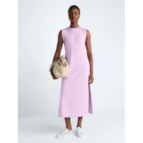 Scoop Women's and Women's Plus Scubaknit Sleeveless Maxi Dress, Sizes XS-4X