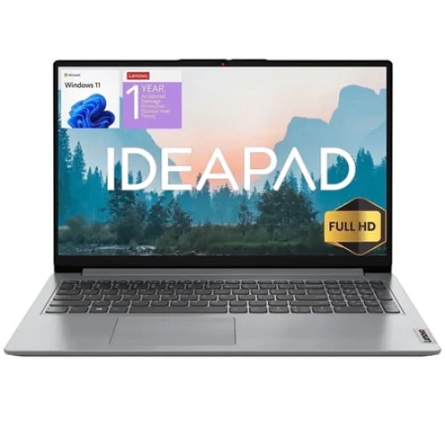 Lenovo IdeaPad 2025 15.6&rdquo; FHD Laptop, Intel 4-Core CPU, 8GB RAM, 256GB SSD + 128 eMMC, Wi-Fi 6, Win11