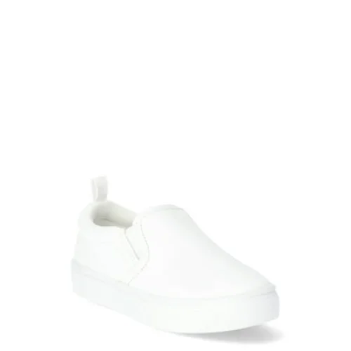 Wonder Nation Girls Slip-On Sneakers