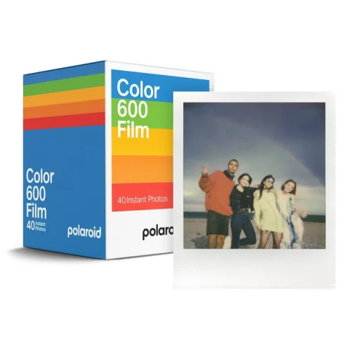 Polaroid Color Film for 600 Cameras 5 Pack 40 Pictures RARE