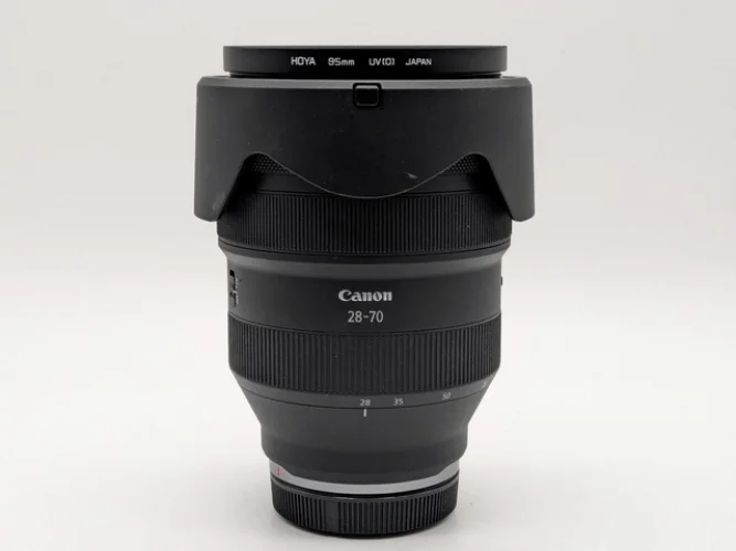 Canon RF 28-70mm f/2 L USM Lens w/ HOYA 95mm UV Filter