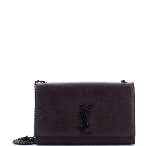 Saint Laurent Classic Monogram Crossbody Bag Calfskin Medium