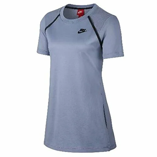 Nike Women's Sportswear Bonded T-Shirt Glacier Grey 867689-023