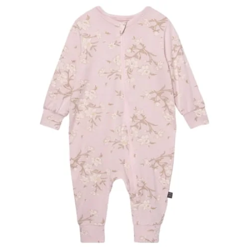 Modern Moments by Gerber Baby Neutral Super Soft Viscose Two-Way Zip Coverall, Sizes Newborn - 24 Months