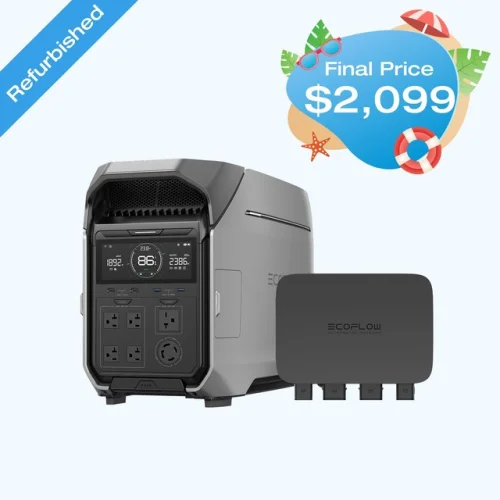EcoFlow 800W Alternator Charger with Power Station Certified Refurbished