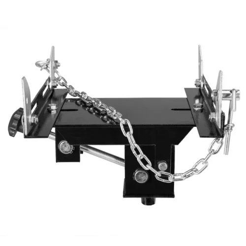 Transmission Jack Adapter for 0.5 Ton Trolley Jack - Cradle Support Plate, Black