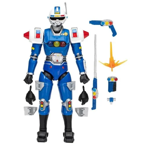 Hasbro Power Rangers Lightning Collection Turbo Blue Senturion 6" Action Figure