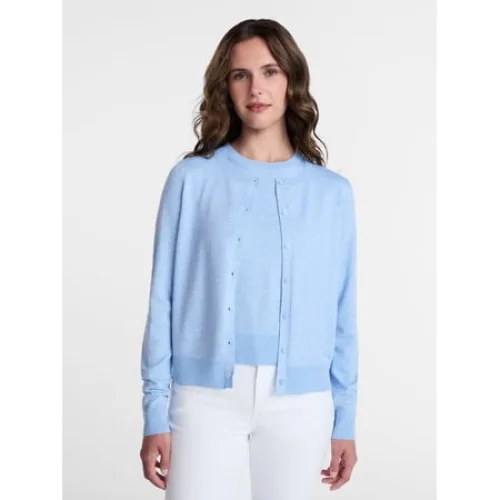 Time And Tru Women's Fine Gauge Cardigan Sweater, Lightweight, Sizes XS-XXXL