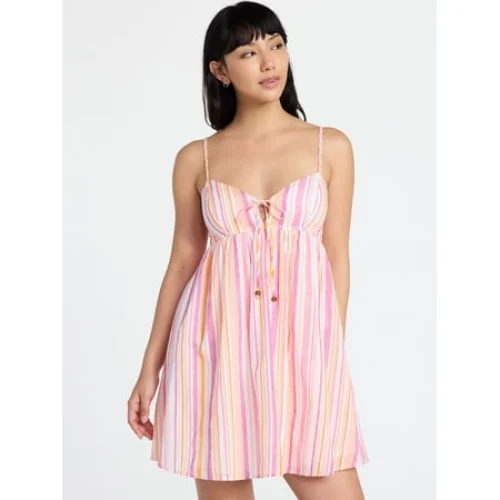 No Boundaries Cami A Line Dress, Women's XXS-XXL