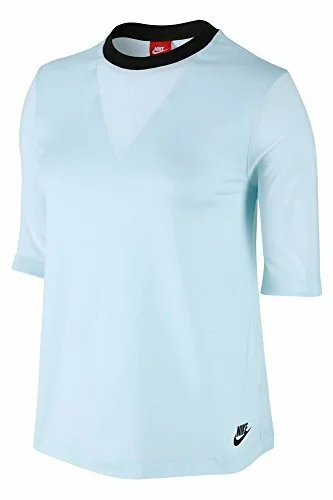 Nike Women's Bonded Half Sleeve Top Sky Blue 829755-411