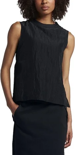 Nike Women's Tech Hypermesh Tank Top Black Sz Small 846447-010