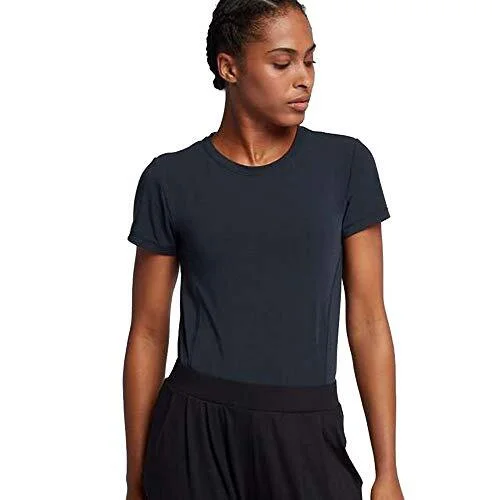 Nike Dry Women's Dri-Fit Training Bodysuit Dark Obsidian Sz S 908317-475