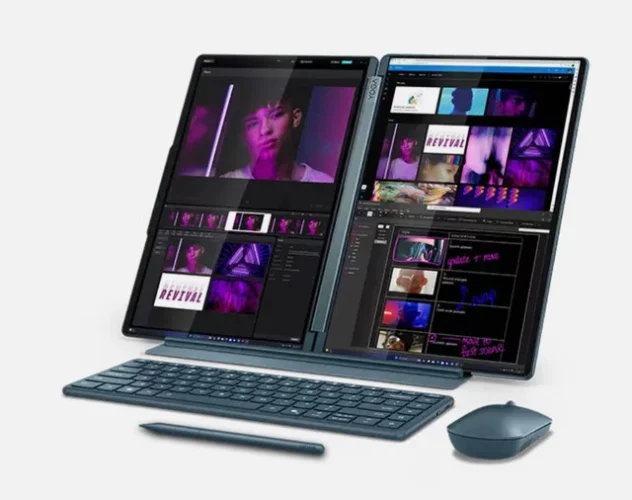 2025 Lenovo Yoga Book 9i 2-in-1 14" DUAL OLED Touch Ultra 7 255H 32GB 1TB KB 2Yr