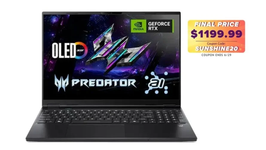 Acer Predator Helios Neo 16S 16" Ultra 9 275HX 16GB 1TB RTX 5060 Win11 AI PC Ref