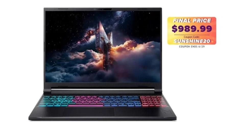 Acer Nitro V 16S 16" Core 7 240H Ultra 200H 16GB 1TB RTX 5060 Win11 Refurbished