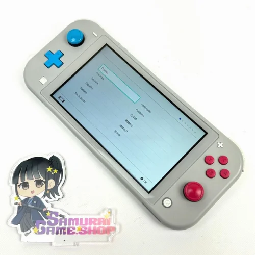 Nintendo Switch Lite Pokemon Zacian Zamazenta Console Only Excellent Region Free