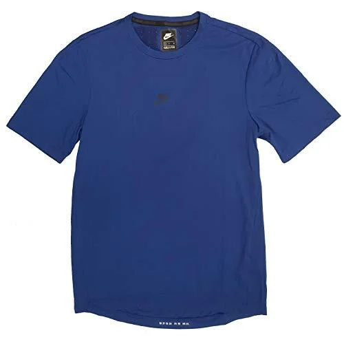 Nike Mens Sportswear Tech Pack T Shirt Standard Fit Blue 928623 438