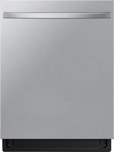 Samsung - 24" AutoRelease Dry Smart Built-In Stainless Steel Tub Dishwasher with 3rd Rack, StormWash, 46 dBA - Stainless Steel