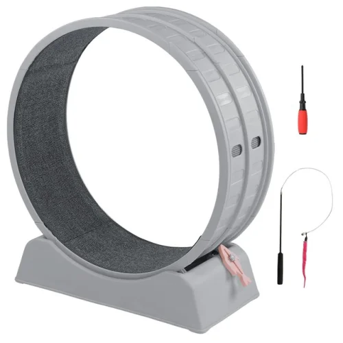 Cat Exercise Wheel Large Cat Treadmill Running Wheel for Indoor Cats 30 inch