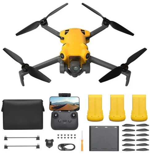 SKYROVER X1 Fly More Drone Combo Camera 4K,8K Photo,360&deg;,3 Battery,96 Min Flight