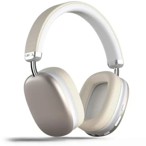 Bluetooth Headphones Over Ear, 65Hrs Playtime Wireless Headphones,Bass Boosted by 90%,Lightweight Headset with Deep Bass, Clear Call with 4 Noise Cancelling Mics,Low Latency for Travel Work Cellphone