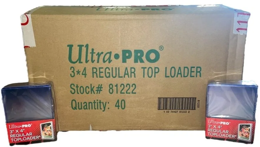 1000 Ultra Pro Regular 3x4 Toploader sealed case Brand New top loader 81222