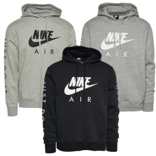 Nike Men's Hoodie NSW Athletic Air Max Just Do It Pullover Hooded Sweatshirt