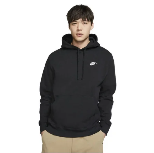 Mens Nike Gym Athletic Embroidered Club Hoodie Hooded Sweatshirt Pullover New