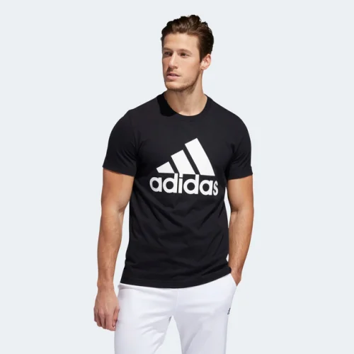 Adidas Men's Logo Tee Top Athletic Muscle Gym Shirt New With Tags