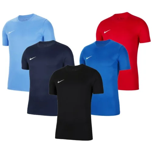 Nike Men's Athletic T-Shirt Park VII Dri-Fit Crew Neck Sports Gym Football Tee