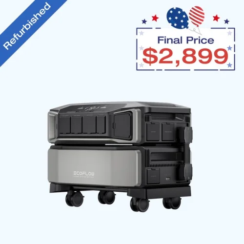 EcoFlow DELTA Pro Ultra 6kWh Power Station LiFePO4 Battery Certified Refurbished