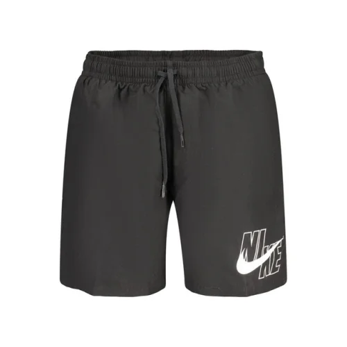 Nike Black Polyester Men's Swimwear