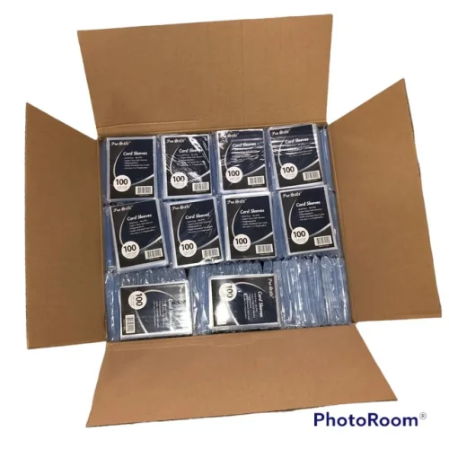 10000 Pro Safe SOFT PENNY REGULAR STANDARD CLEAR CARD SLEEVES NEW CASE