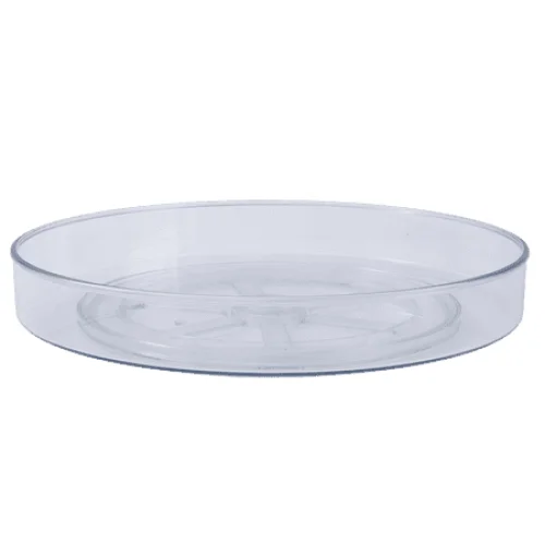 Mainstays 11" Clear Low Turntable for Kitchen Organization