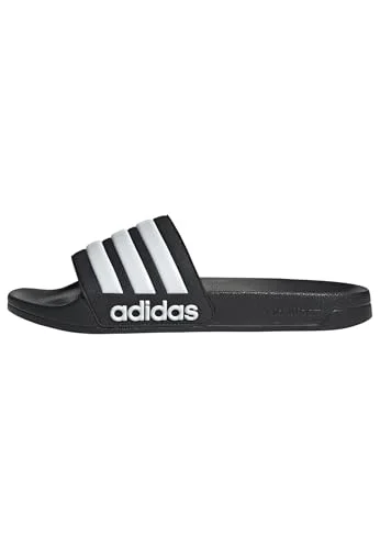 adidas Adult Adilette Shower Core Black/White/Core Black 8